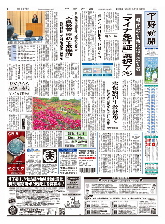 5月1日（金）
