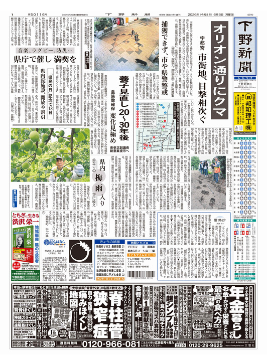 6月8日（月）